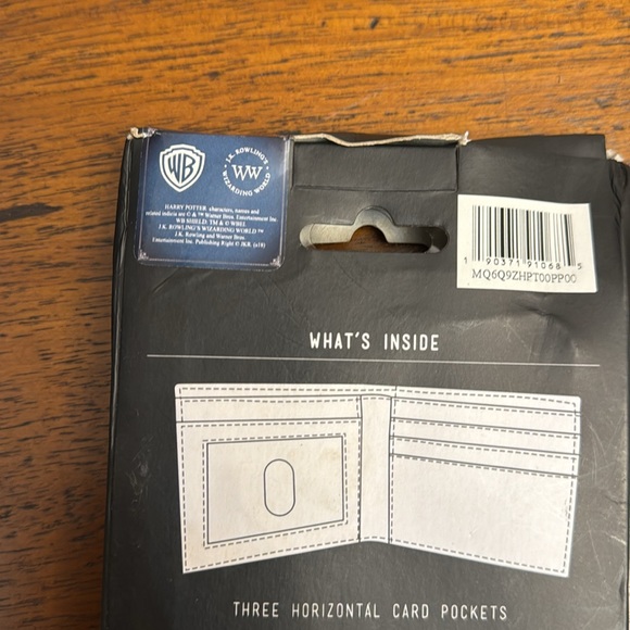 Harry Potter Creatures Wallet Bifold Wallet Owl White New Harry Potter - Picture 3 of 6